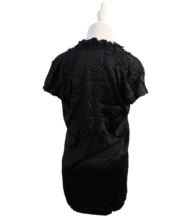 A Black Short Sleeve Tops from Sono Vaso in size M for maternity. (Back View)