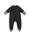 A Black Onesies from TinyBitz in size 6-12M for neutral. (Back View)