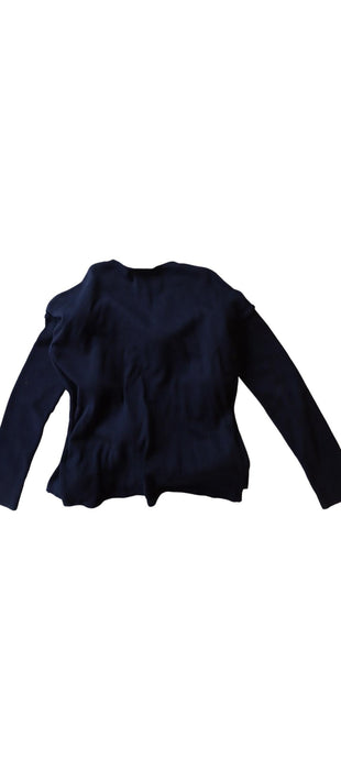 A Navy Knit Sweaters from Seed in size 9Y for girl. (Back View)