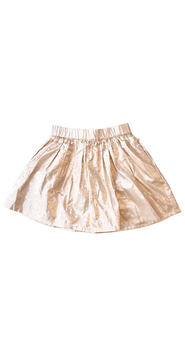 A Gold Short Skirts from Boden in size 3T for girl. (Front View)