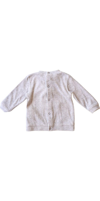 A Grey Crewneck Sweatshirts from iDO in size 6-12M for boy. (Back View)