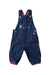 A Navy Long Overalls from Sergent Major in size 12-18M for neutral. (Front View)