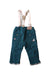 A Green Long Overalls from Sergent Major in size 6-12M for boy. (Back View)