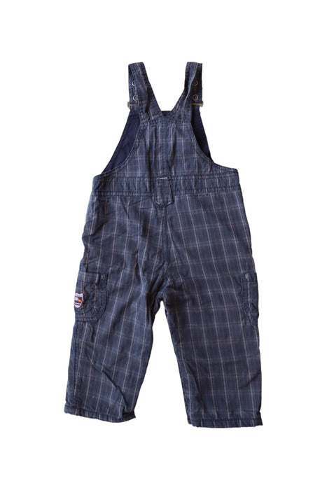 A Navy Long Overalls from Sergent Major in size 12-18M for boy. (Back View)