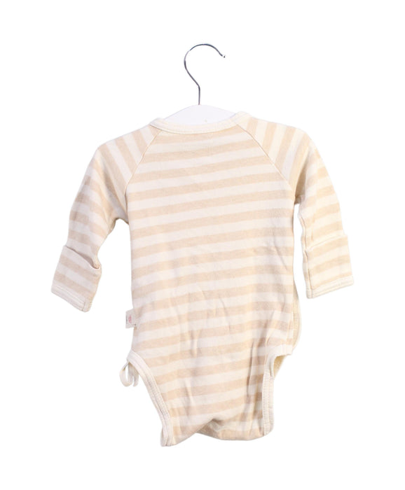 A Beige Long Sleeve Bodysuits from Primeval in size 12-18M for boy. (Back View)