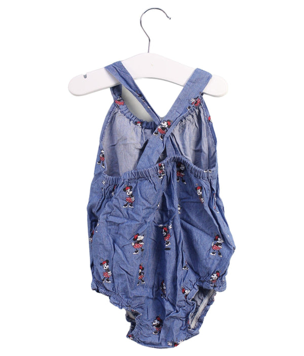 A Blue Sleeveless Bodysuits from X-Girl Stages in size 6-12M for boy. (Back View)