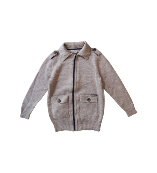 A Grey Lightweight Jackets from Nicholas & Bears in size 3T for boy. (Front View)