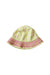 A Green Sun Hats from La Compagnie des Petits in size O/S for girl. (Front View)