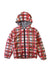 A Red Lightweight Jackets from Petit Bateau in size 8Y for boy. (Front View)