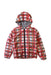 A Red Lightweight Jackets from Petit Bateau in size 8Y for boy. (Front View)