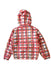 A Red Lightweight Jackets from Petit Bateau in size 8Y for boy. (Back View)