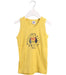 A Yellow Sleeveless Tops from Petit Bateau in size 8Y for boy. (Front View)