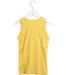 A Yellow Sleeveless Tops from Petit Bateau in size 8Y for boy. (Back View)