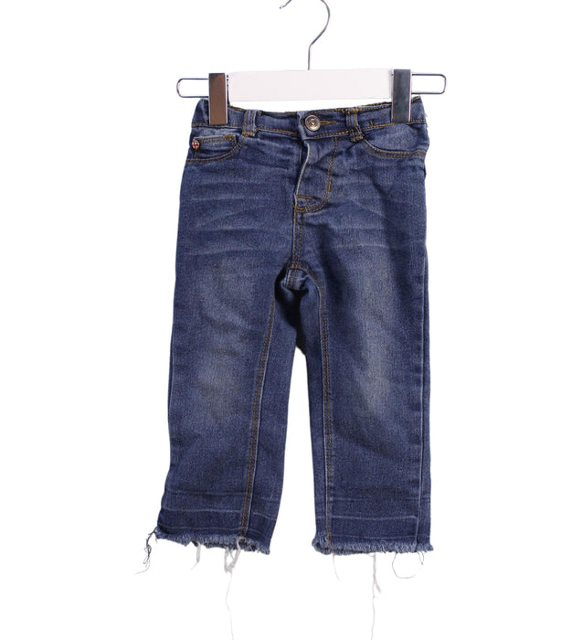 A Blue Jeans from Hudson in size 2T for boy. (Front View)