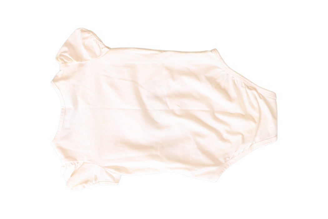 A White Short Sleeve Bodysuits from Nicholas & Bears in size 3-6M for girl. (Back View)