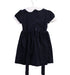 A Navy Short Sleeve Dresses from Rachel Riley in size 3T for girl. (Back View)