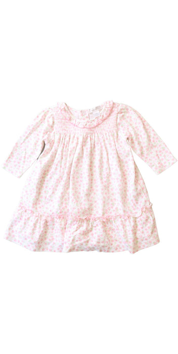 A Pink Long Sleeve Dresses from Kissy Kissy in size 3-6M for girl. (Front View)