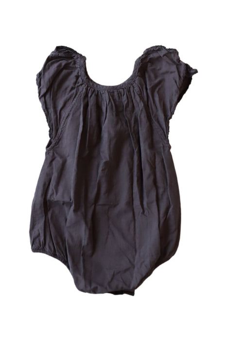 A Black Short Sleeve Bodysuits from Ketiketa in size 12-18M for girl. (Back View)