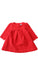A Red Sweater Dresses from Janie & Jack in size 3-6M for girl. (Front View)