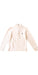 A Ivory Zippered Sweatshirts from Polo Ralph Lauren in size 4T for boy. (Front View)