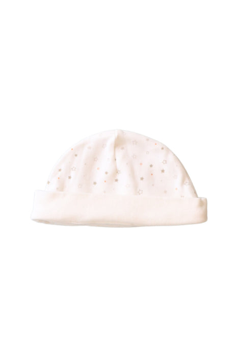 A White Beanies from Mides in size O/S for girl. (Back View)