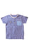 A Blue Short Sleeve Tops from Chickeeduck in size 4T for boy. (Front View)