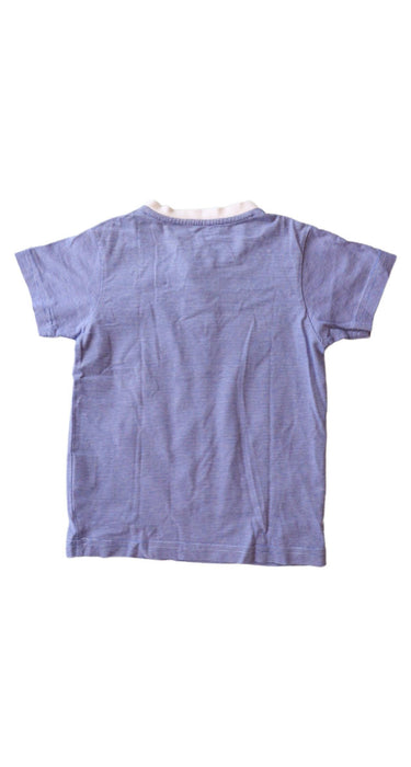 A Blue Short Sleeve Tops from Chickeeduck in size 4T for boy. (Back View)