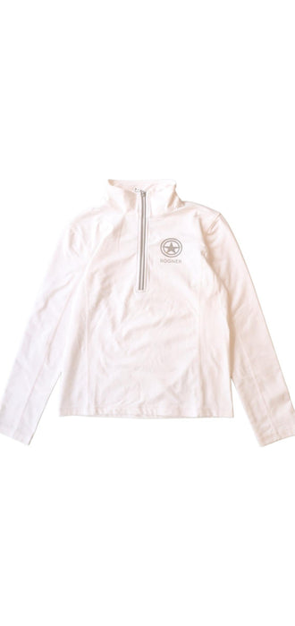 A White Long Sleeve Tops from Bogner in size 6T for neutral. (Front View)