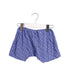 A Purple Shorts from Organic Mom in size 2T for boy. (Front View)