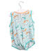 A Green Sleeveless Bodysuits from Organic Mom in size 12-18M for boy. (Back View)