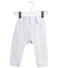 A White Sweatpants from Absorba in size 3-6M for neutral. (Front View)