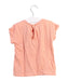 A Orange Short Sleeve Tops from Absorba in size 3T for girl. (Back View)