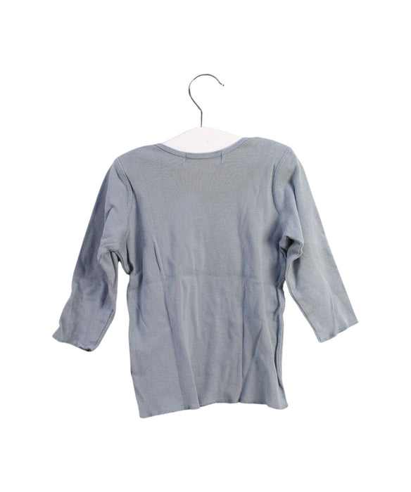 A Grey Long Sleeve Tops from Bonpoint in size 3T for boy. (Back View)