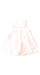 A White Sleeveless Dresses from Petit Bateau in size 6-12M for girl. (Front View)