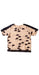 A Beige Short Sleeve Tops from Mini Rodini in size 2T for girl. (Front View)