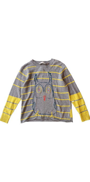 A Grey Knit Sweaters from Stella McCartney in size 4T for girl. (Front View)