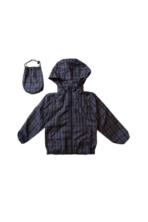 A Black Lightweight Jackets from Chickeeduck in size 4T for boy. (Front View)