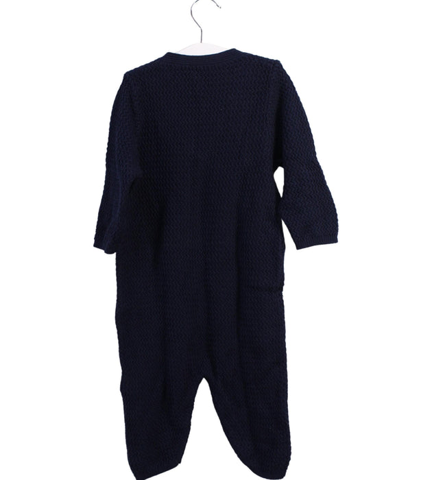 A Black Long Sleeve Jumpsuits from Shanghai Tang in size 12-18M for boy. (Back View)