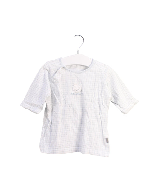 A White Short Sleeve Tops from Tartine et Chocolat in size 2T for boy. (Front View)