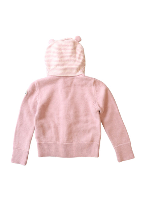 A Pink Knit Sweaters from Moncler in size 2T for girl. (Back View)