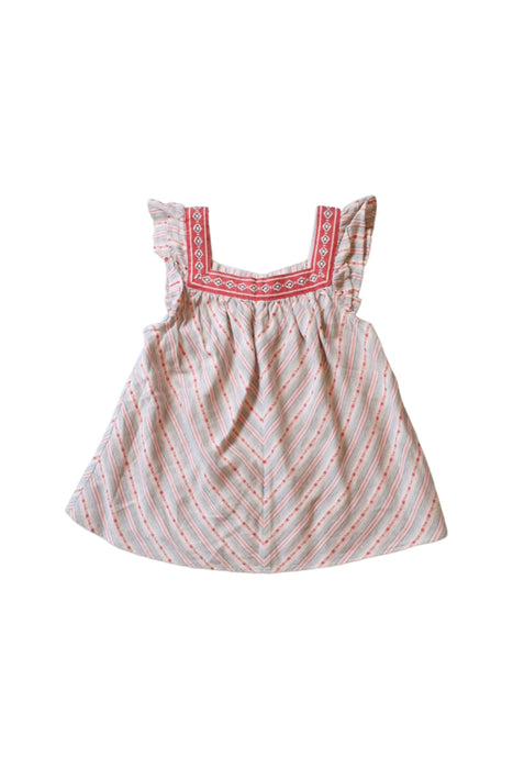 A Multicolour Sleeveless Tops from Ralph Lauren in size 5T for girl. (Front View)