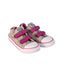 A Pink Sneakers from Converse in size 4T for girl. (Front View)