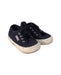 A Blue Sneakers from Superga in size 3T for boy. (Front View)