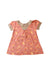 A Pink Short Sleeve Tops from Siaomimi in size 3T for girl. (Front View)