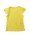 A Yellow Short Sleeve T Shirts from La Compagnie des Petits in size 5T for girl. (Back View)