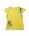 A Yellow Short Sleeve T Shirts from La Compagnie des Petits in size 5T for girl. (Front View)