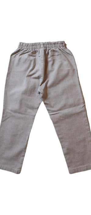 A Grey Casual Pants from Fina Ejerique in size 4T for boy. (Back View)