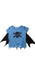 A Blue Short Sleeve Tops from Siaomimi in size 7Y for boy. (Front View)