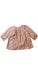 A Pink Long Sleeve Tops from Bonpoint in size 4T for girl. (Front View)