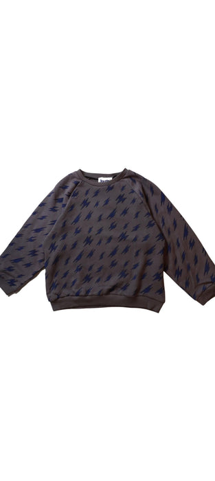 A Grey Crewneck Sweatshirts from Siaomimi in size 6T for boy. (Front View)